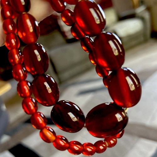 Vtg rare cherry - rare, amber